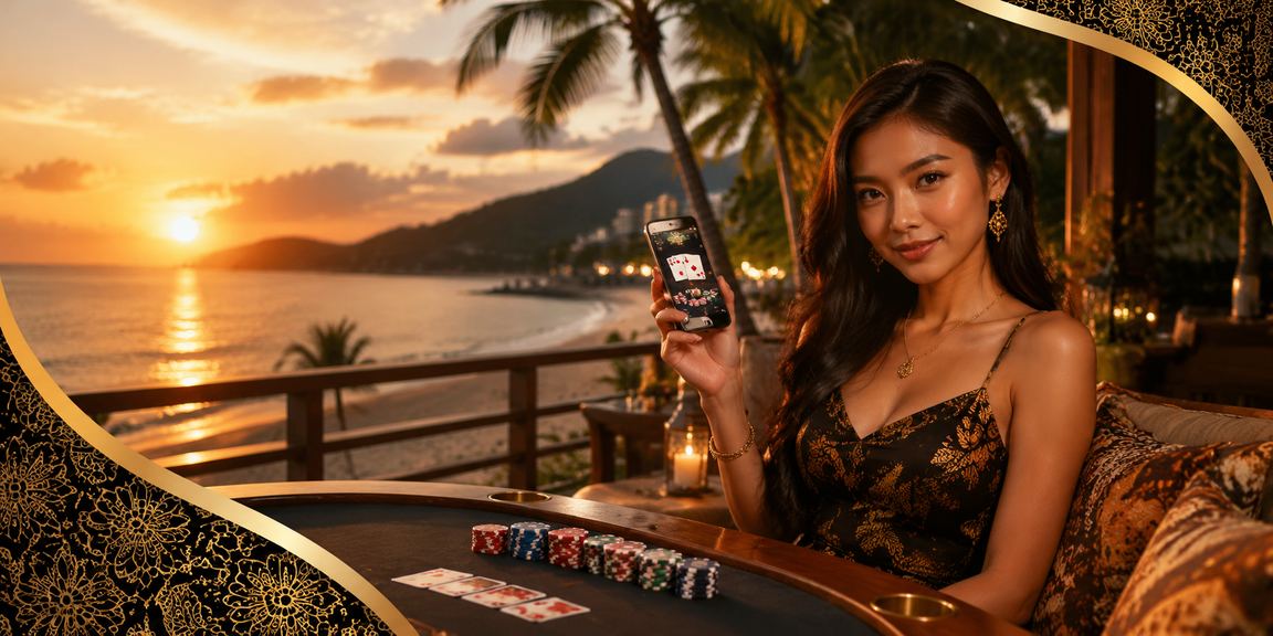 Poker players in action at cs50, batik vibes in Penang